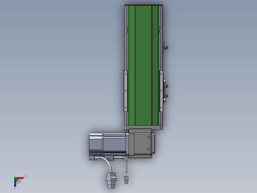 MTB同步带半封闭MTB10-RU-200W俯视缩略图