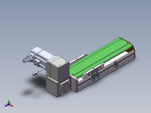 MTB同步带半封闭MTB10-RU-200W正等轴测缩略图