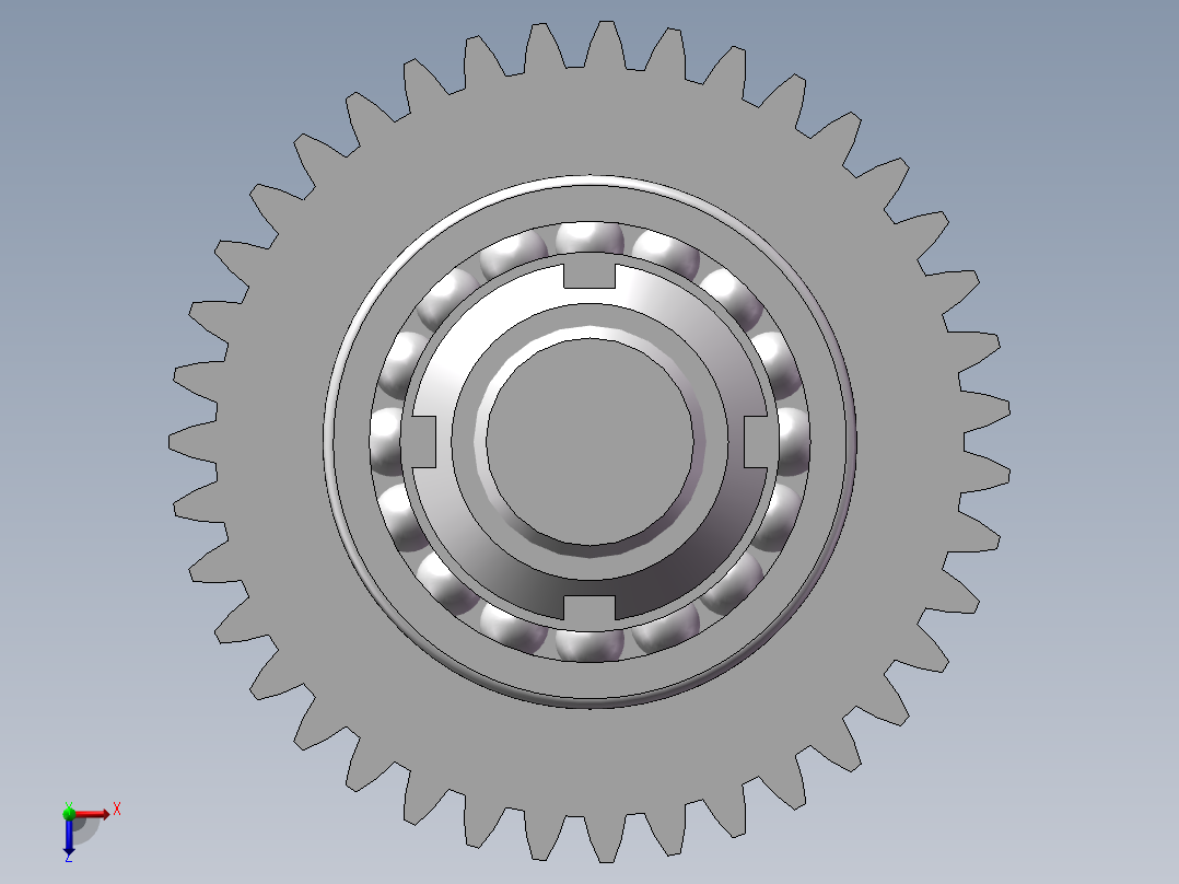半轴壳体顶面及侧面孔加工组合机床多轴箱设计俯视图