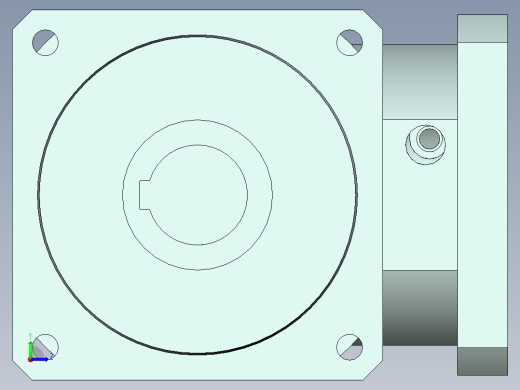 直齿孔ZPLX180-L3 35-114.3-200-M12.stp左视缩略图