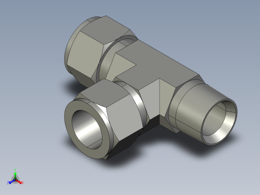 卡套式工业通用硬管接头16_rbu-s