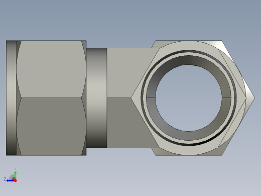 卡套式工业通用硬管接头16_rbu-s右视缩略图