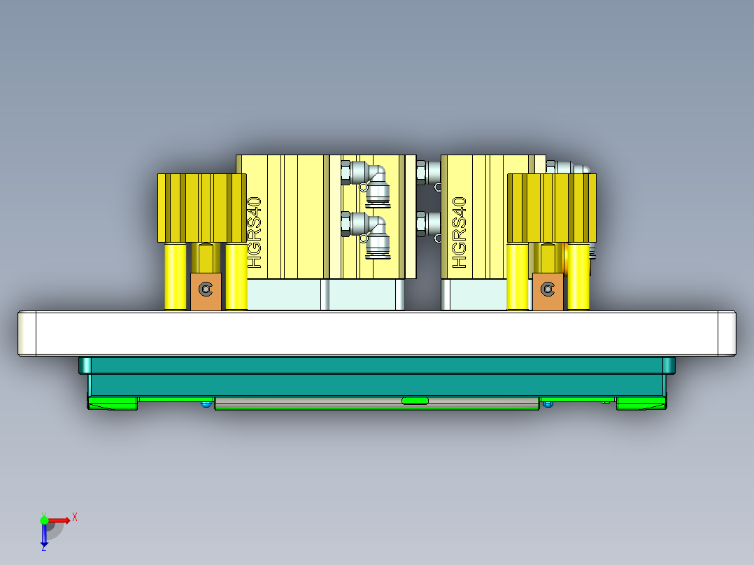 CS19-WWAB-C-CNC6笔记本CNC工装夹具三维模型-180809俯视图