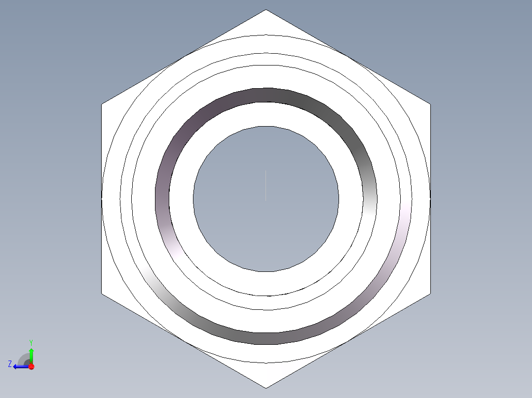 直通接头-G、1D-24右视图