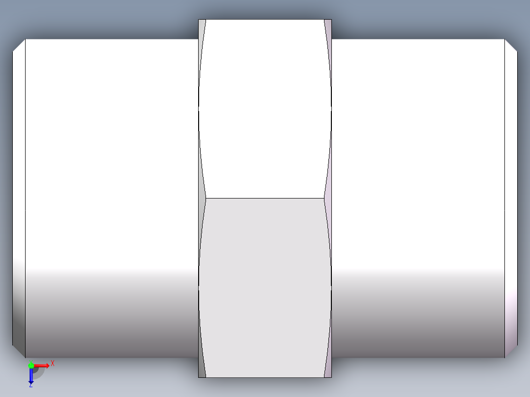 直通接头-G、1D-24俯视图