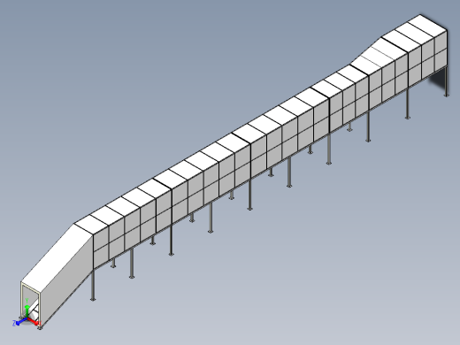 长通道烘房设计