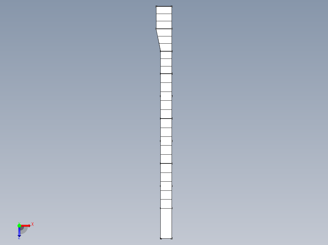 长通道烘房设计俯视图