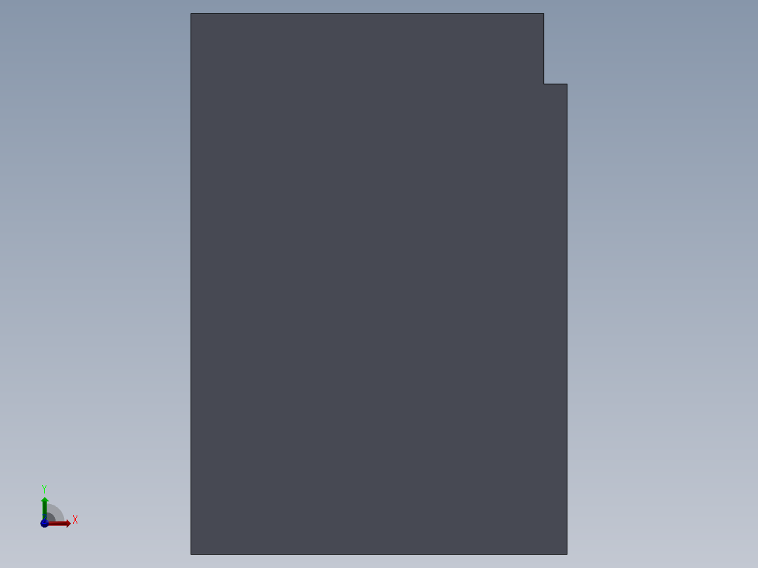 定制液压块前视图