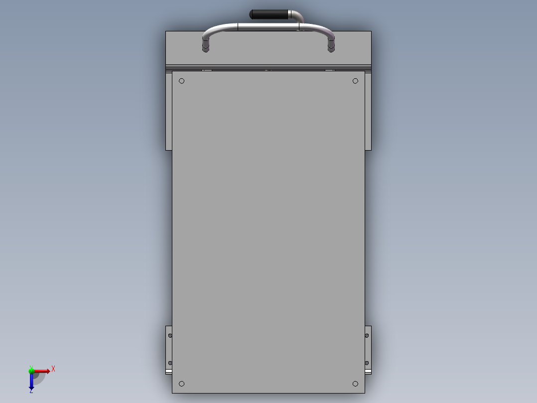 剪叉式升降机 、升降车三维图俯视图