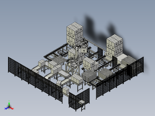 机器人码垛案例