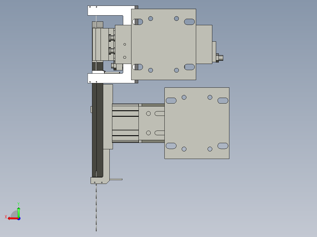 SJ2019012-ST011弹簧上料机构后视图