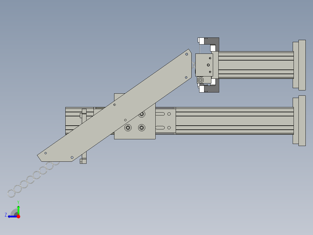 SJ2019012-ST011弹簧上料机构右视图