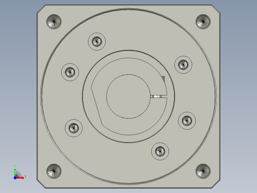 AB090AM1-015-S2-P2减速机前视缩略图