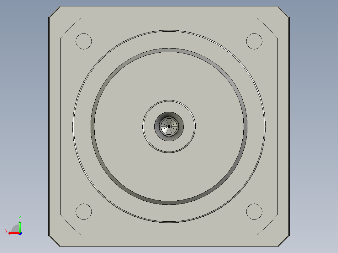 AB090AM1-015-S2-P2减速机后视图