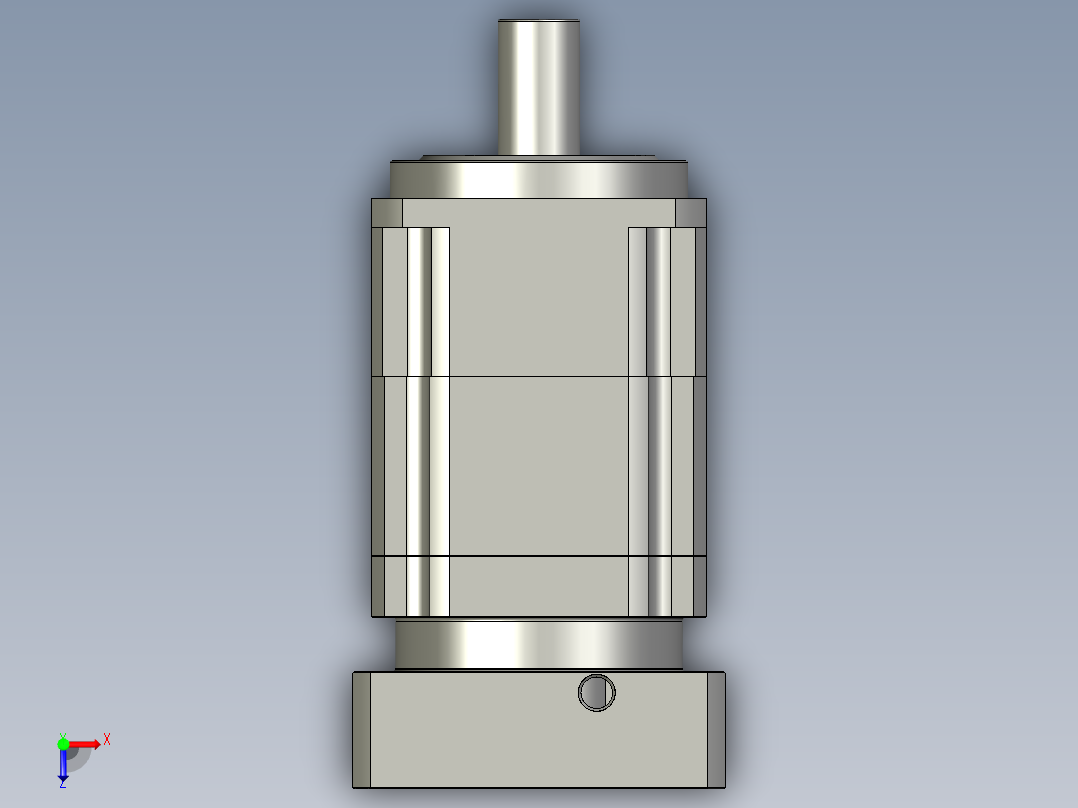 AB090AM1-015-S2-P2减速机俯视图