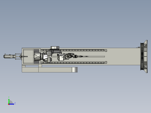 旋转C型架左视缩略图