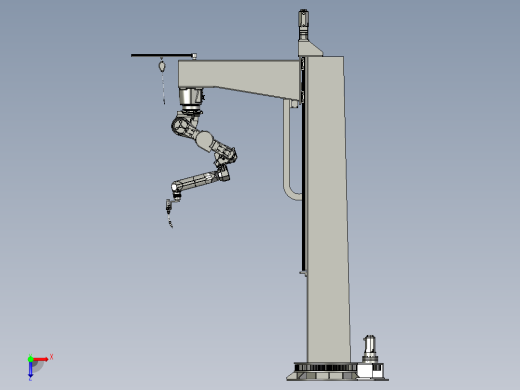 旋转C型架俯视缩略图