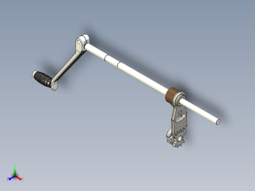 铃木 GT750 变速杆