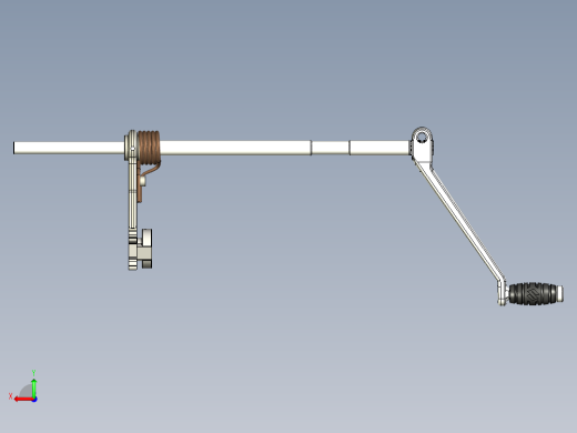 铃木 GT750 变速杆后视缩略图