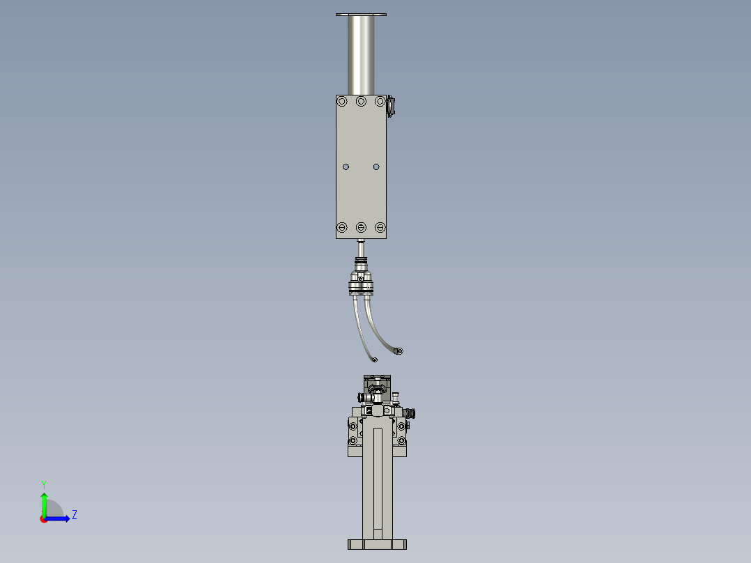 CZXD19169-04显向滚定位点油机构左视图
