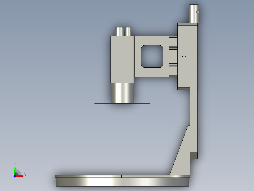 治具NUT有无视觉组件前视图