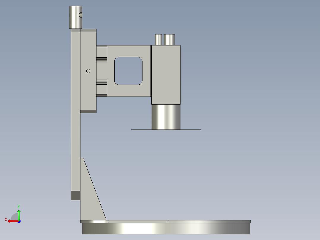 治具NUT有无视觉组件后视图