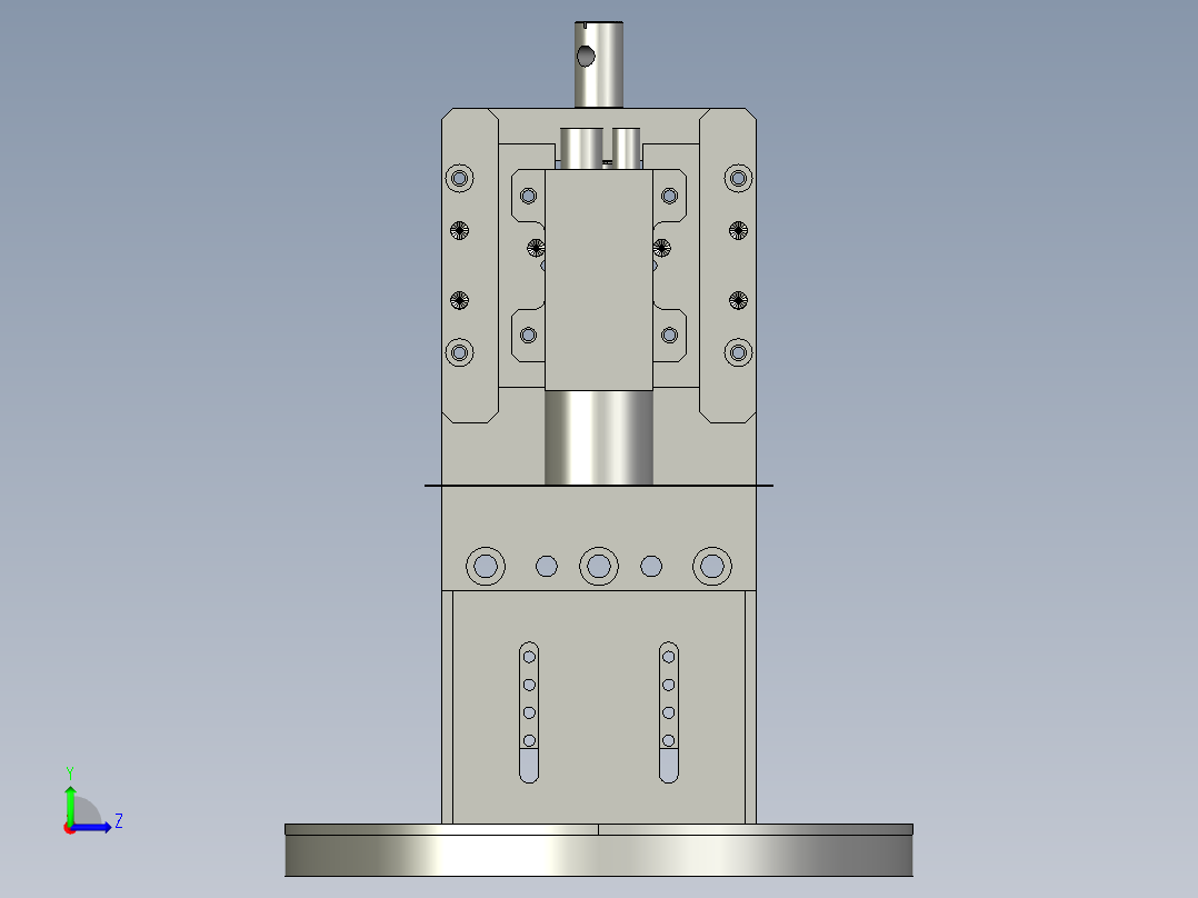 治具NUT有无视觉组件左视图