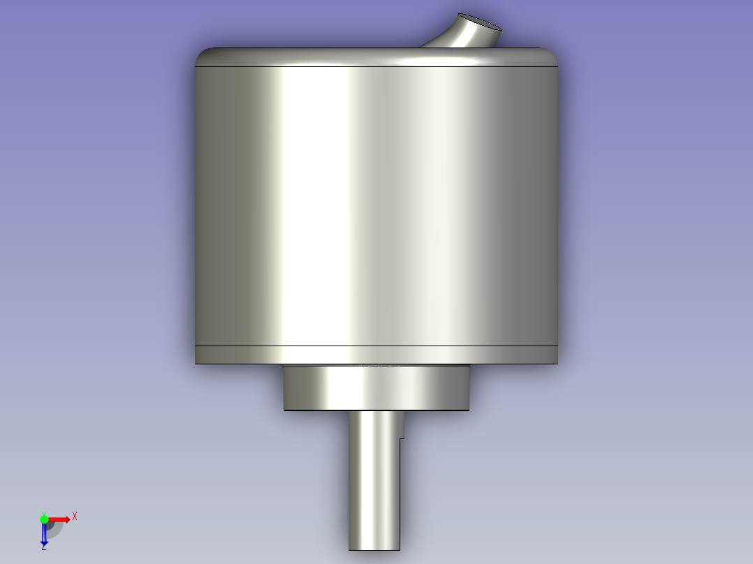 IP54-BRT38-6编码器俯视图