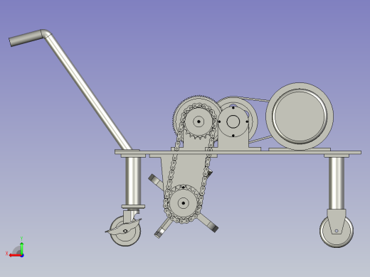 农业植保汽油剪草机后视缩略图