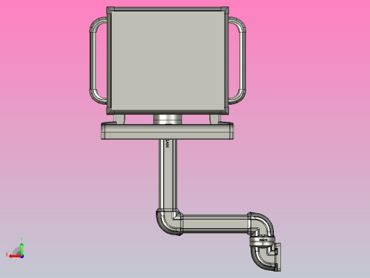 悬臂控制操控箱键盘支架-F2-墙座-转角-箱体连接器-250-300后视缩略图