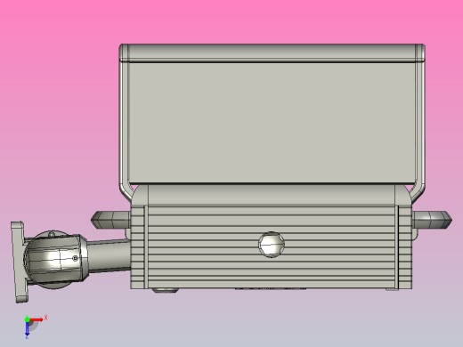 悬臂控制操控箱键盘支架-F2-墙座-转角-箱体连接器-250-300俯视缩略图