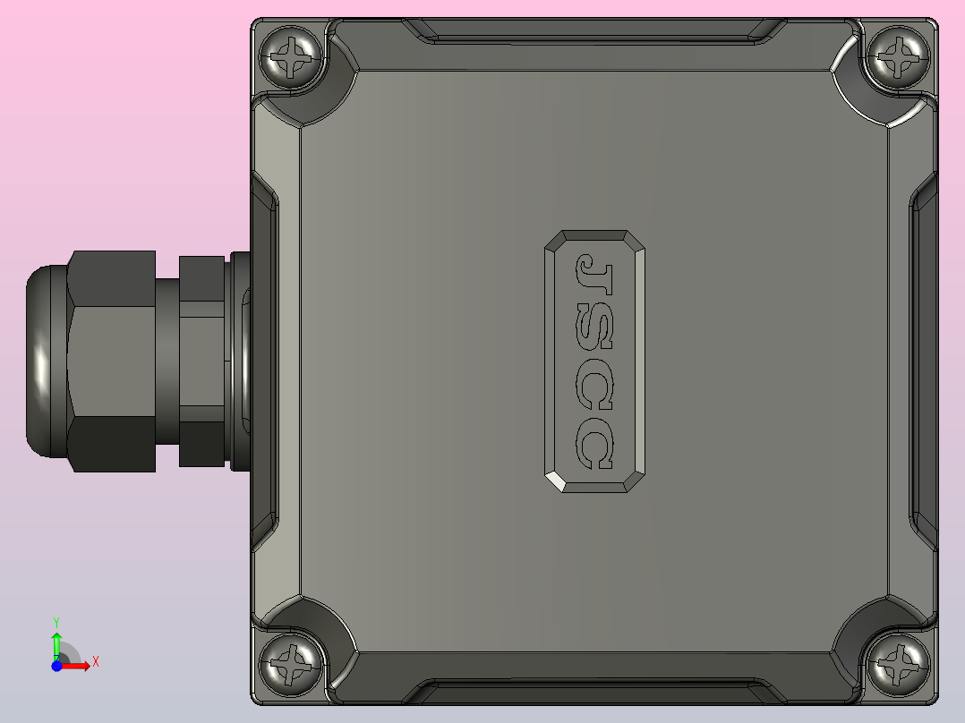 标准减速电机S750RT01-L-5～36前视图