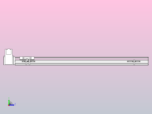 MTB10标准皮带滑台[MTB10-800-LU-P10-C3]左视缩略图
