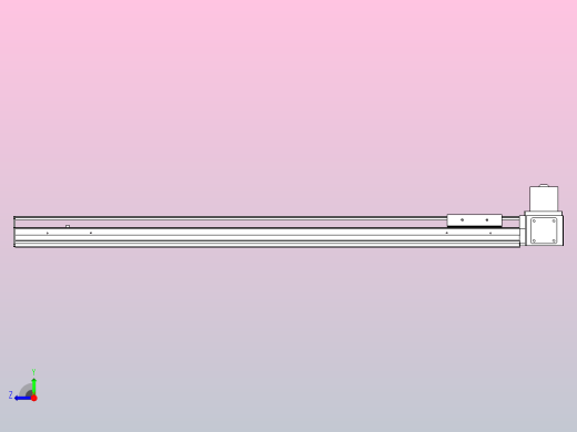 MTB10标准皮带滑台[MTB10-800-LU-P10-C3]右视缩略图