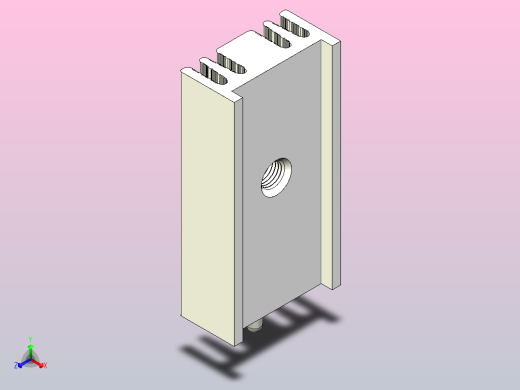 黑色散热器尺寸25 x 12 6 x 6 5 mm孔13 5mm销固定ipt