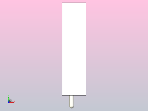 黑色散热器尺寸25 x 12 6 x 6 5 mm孔13 5mm销固定ipt前视缩略图
