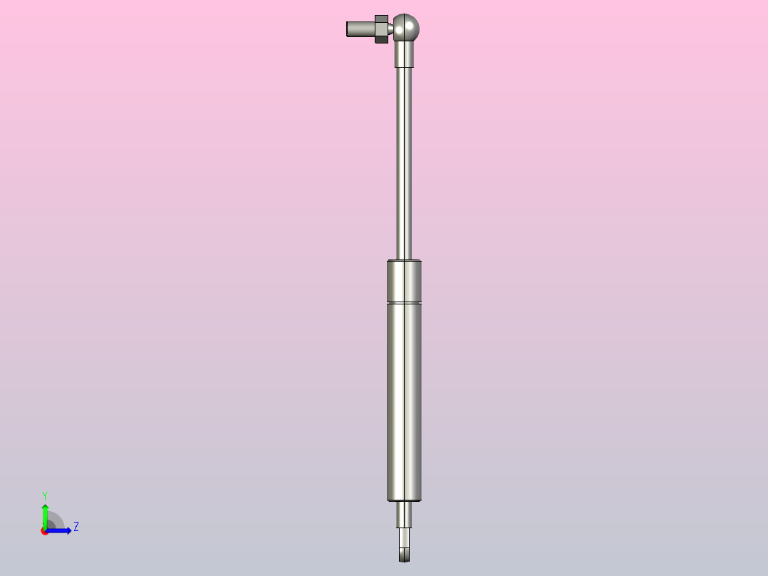 gsb18-b-c-s80_asm氮气弹簧左视图