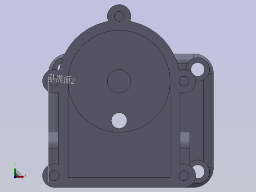 619157-泵体机械加工工艺规程及夹具设计=500(3D+2D+说明书+工艺卡）)前视缩略图