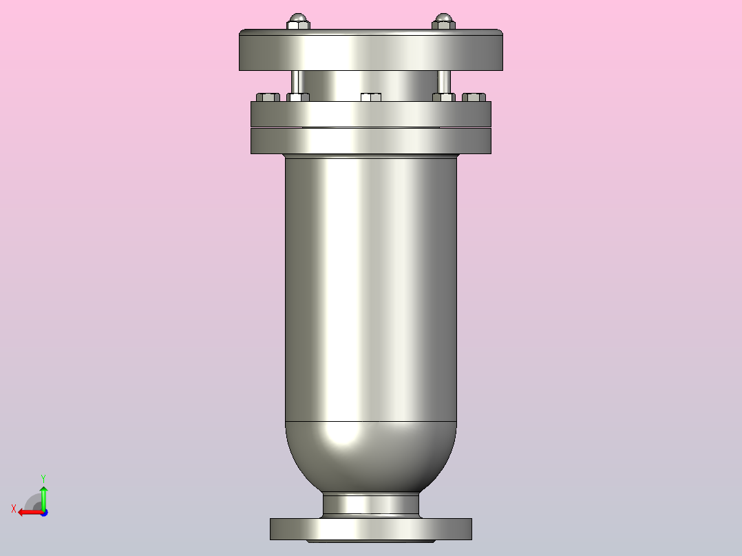 KP-10 排气阀[KPI-10-DN50]后视图
