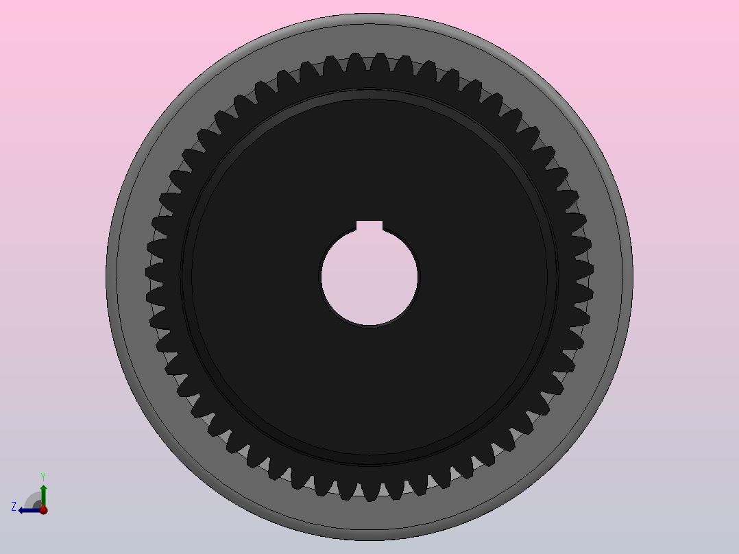 曲面联轴器_RGF-125-50-50右视图