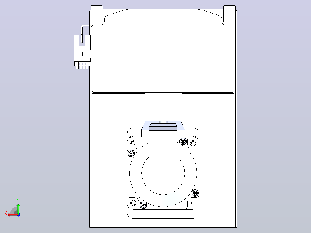 日规模组半封闭丝杆TPA-HNR-120D-1610C-L300-MP-C-P40-N3后视图