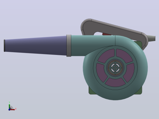 电动鼓风机前视缩略图