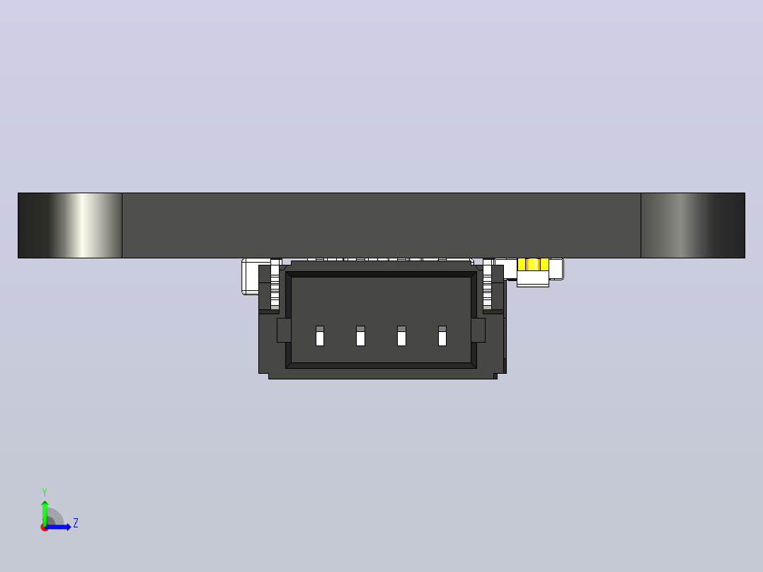adafruit ds3502 10k电位计stemma qt 11左视图