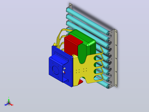 码垛袋抓手正等轴测缩略图