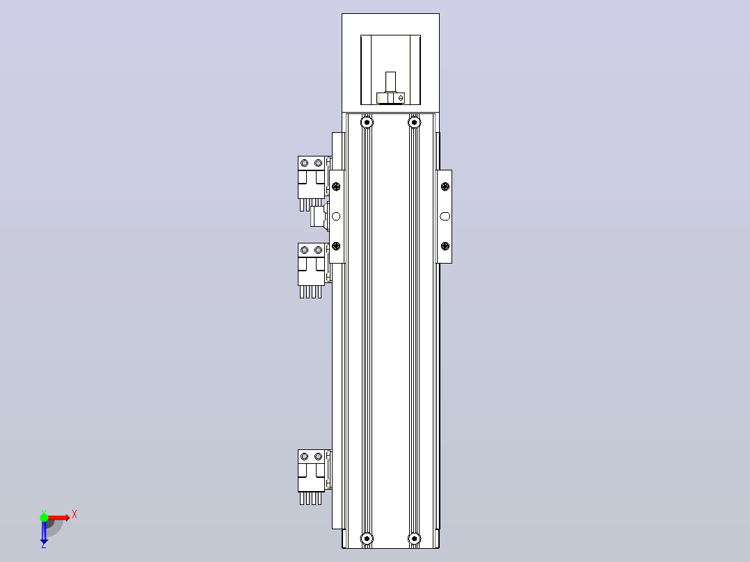 钢基模组TPA-KNR-5002C-200A1-M-F0S2俯视图