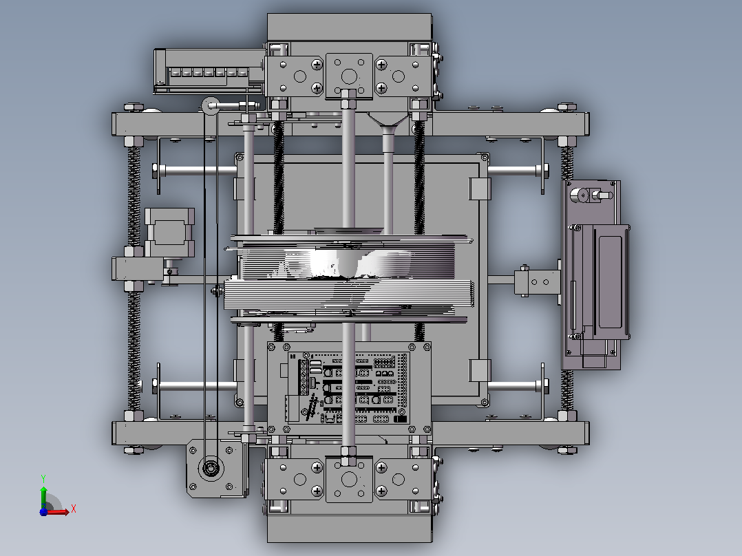 Prusa V1.3-3D打印机前视图