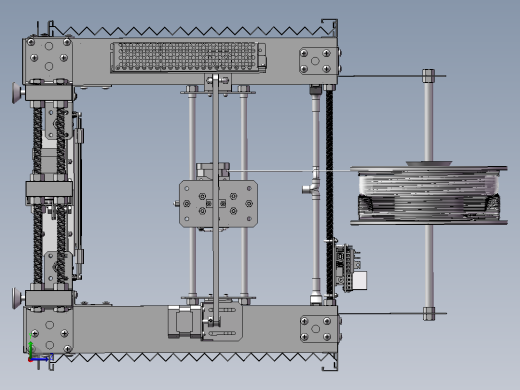 Prusa V1.3-3D打印机左视缩略图