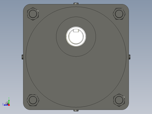200W 微型减速电机[61K200GU-S3]右视缩略图
