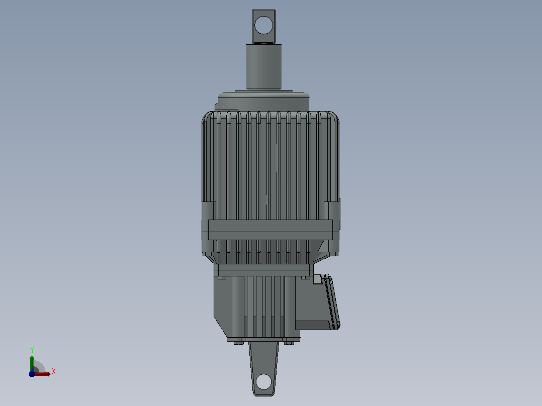 电力液压推动器MYT2-300／12 W.UL.DL.C.H.S前视图