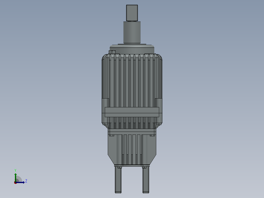 电力液压推动器MYT2-300／12 W.UL.DL.C.H.S左视图